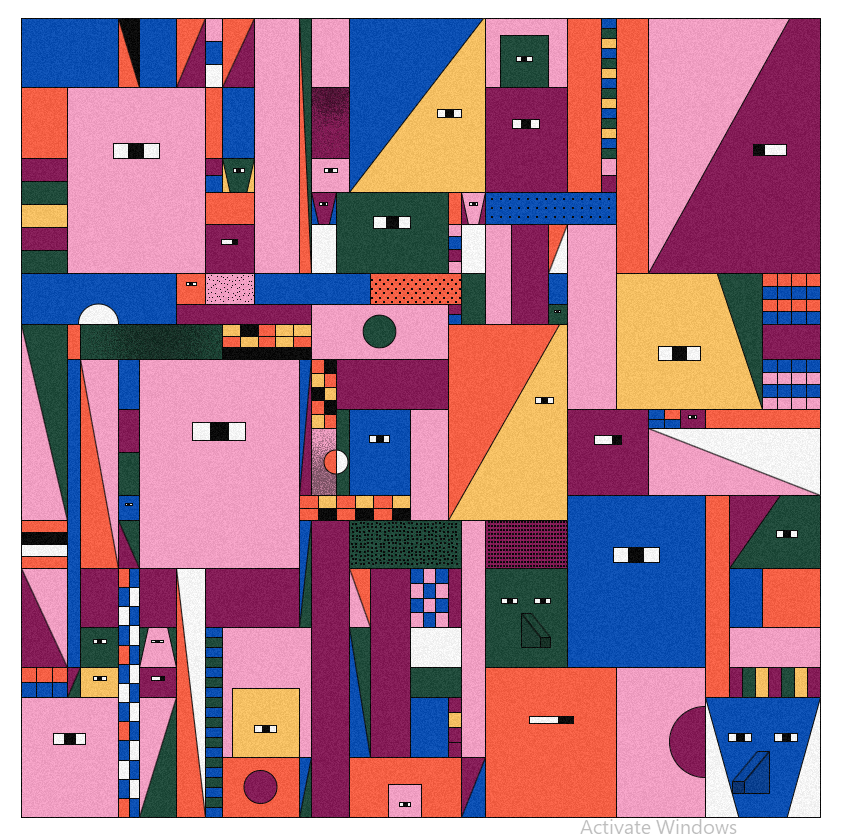 Face Hotel by <a href="/GuillaumitM/">guillaumit</a> is now live on #fxhash , fxhash.xyz/gentk/1251756