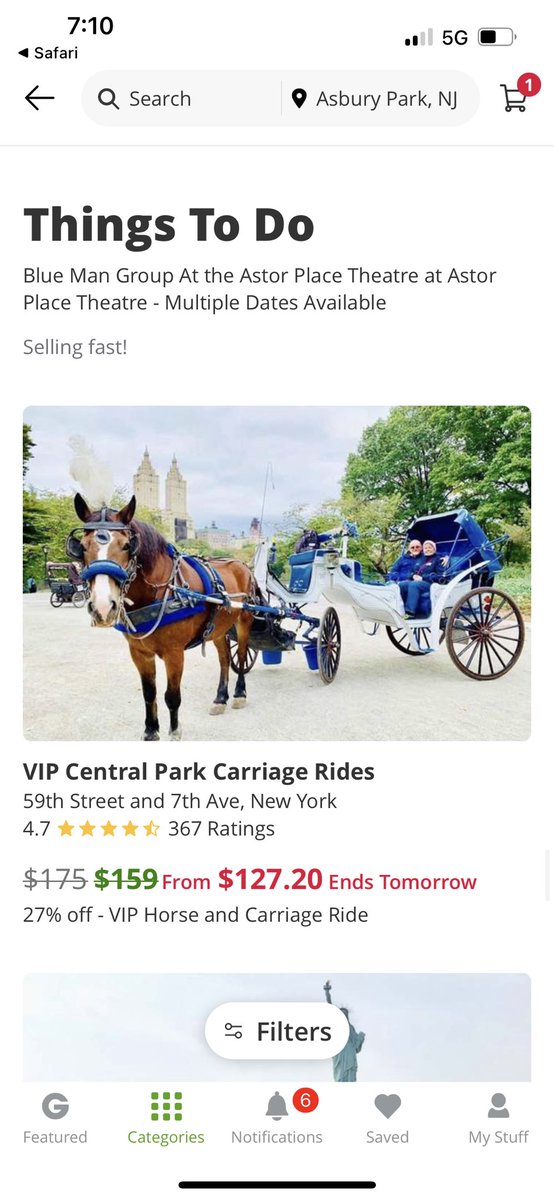 nycarey's tweet photo. No longer a #groupon customer. #nyclass #justiceforryder #helpforanimals #Peta #helphorses #helpnyc https://t.co/puxef6o9mP