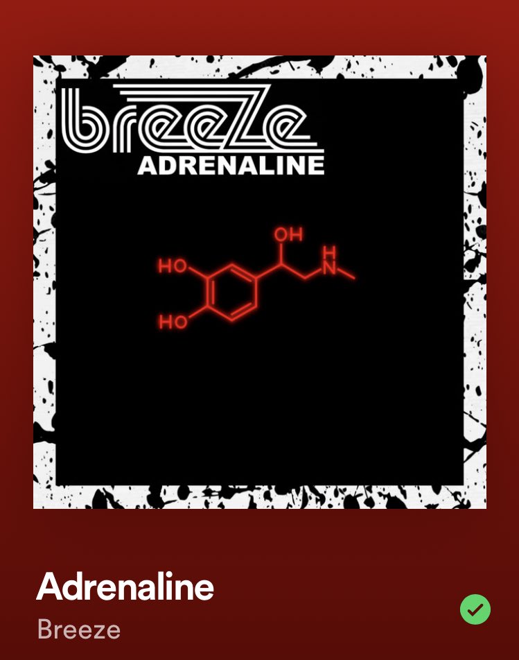 Everyone go stream adrenaline by breeze 🙌🏼🙌🏼