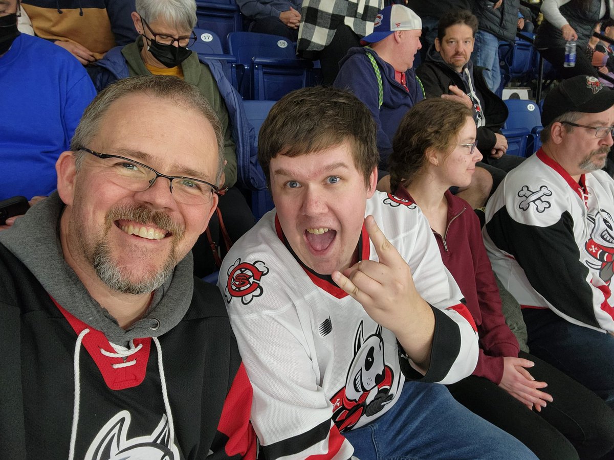 Sec 105 Row L seat 15
<a href="/BigMarcosPizza/">Big Marcos</a> <a href="/OHLIceDogs/">Niagara IceDogs</a>