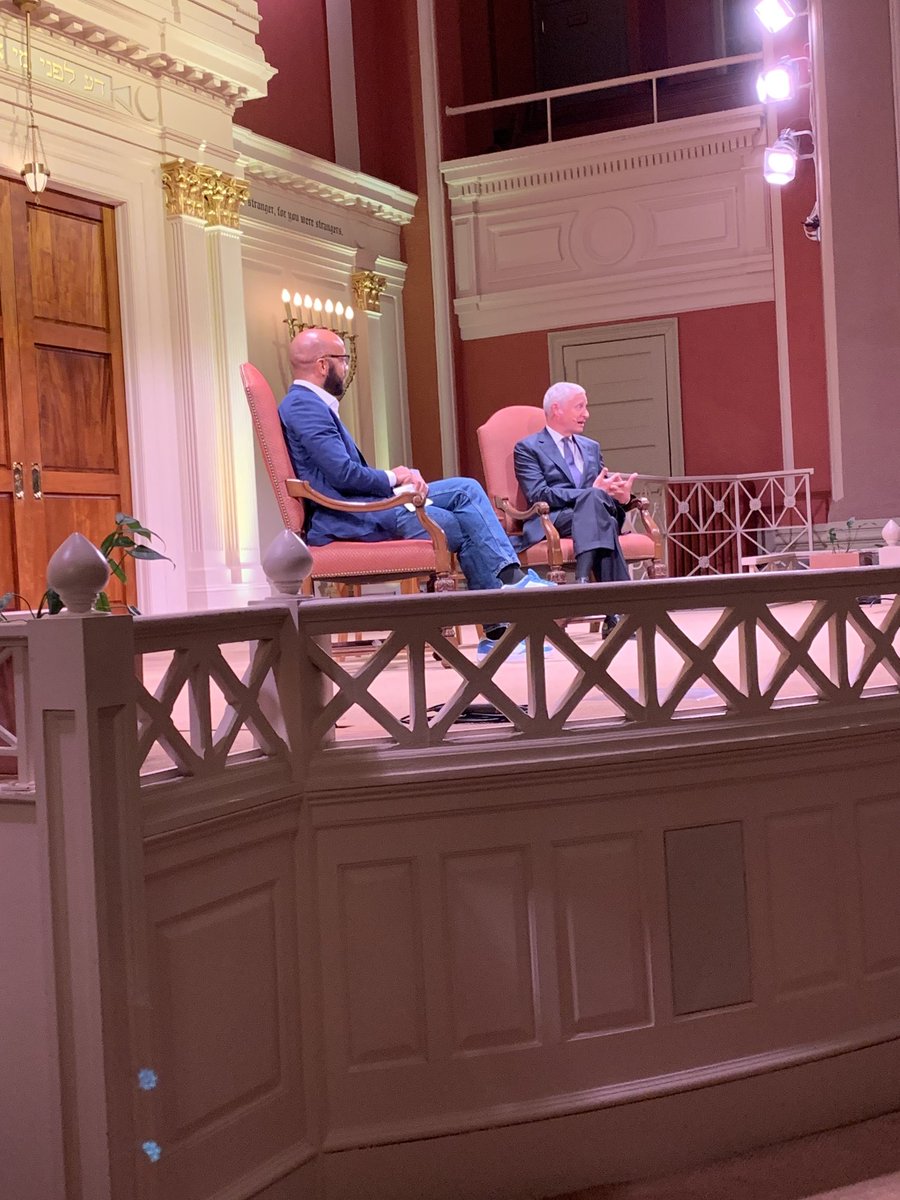 Jon Meacham, at ⁦<a href="/SixthandI/">Sixth & I</a>⁩ in DC, talks with ⁦<a href="/TheAtlantic/">The Atlantic</a>⁩ Clint Smith about his new Lincoln biography: “I wanted to explore the central figure.”
