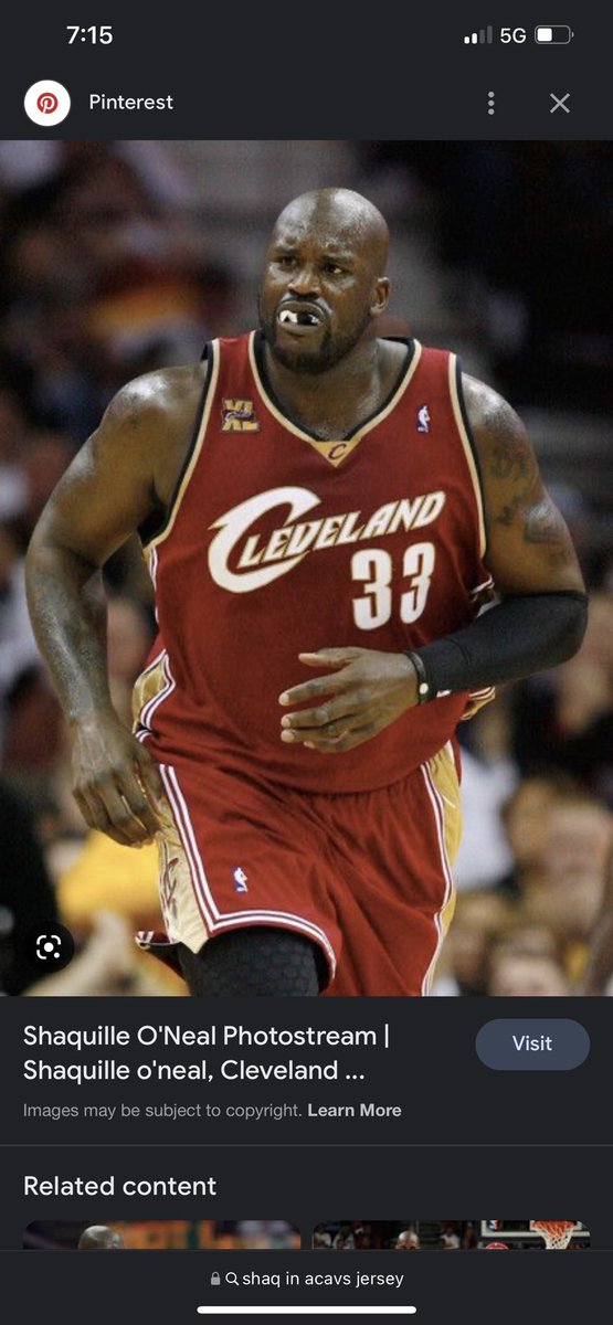 maxxbowman's tweet photo. @BS_Cleveland Shaq 😅 https://t.co/RNku4RISzw