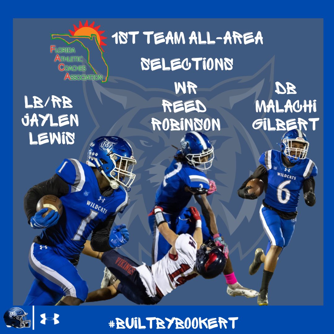 B.T.Wildcat Football (@bookertfb) on Twitter photo Congratulations to Seniors <a href="/jaylenlewis_8/">jaylen lewis🏈🐐</a> <a href="/ReedRobinson21/">Sir”BO”Robinson! #850🌴</a> <a href="/malachigilbert3/">Malachi Gilbert</a> on being voted 1st Team All-Area through the FACA. Keep up the great work!
⏰ 7:00 PM
📍 Pine Forest High School
🗓 October 28th
🎟 gofan.co/app/events/654… Congratulations to Seniors <a href="/jaylenlewis_8/">jaylen lewis🏈🐐</a> <a href="/ReedRobinson21/">Sir”BO”Robinson! #850🌴</a> <a href="/malachigilbert3/">Malachi Gilbert</a> on being voted 1st Team All-Area through the FACA. Keep up the great work!
⏰ 7:00 PM
📍 Pine Forest High School
🗓 October 28th
🎟 gofan.co/app/events/654…