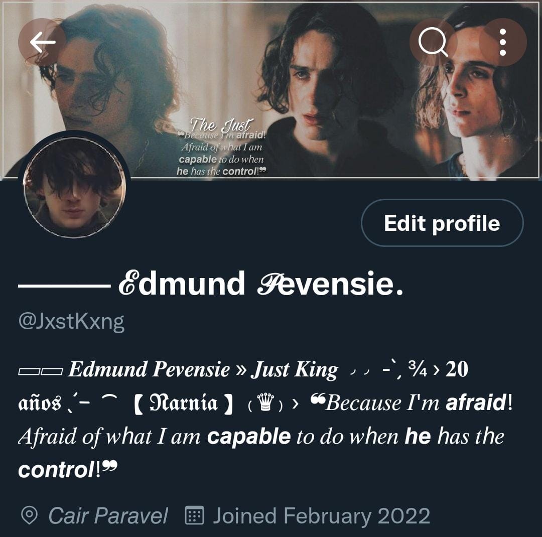 JxstKxng's tweet photo. ㅤㅤㅤ #newlayout 
ㅤㅤㅤby: @MxgnificentKing (¡Muchas gracias, corazón! Lo amé <3) https://t.co/M0oiv1SLYm