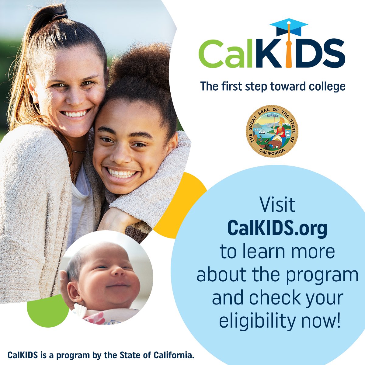 State Supt. @TonyThurmond partnered with @CalTreasurer to promote @CalkidsProgram, a college savings account for CA kids. Research shows children with higher education savings accounts are more likely to go to college and graduate than children without.