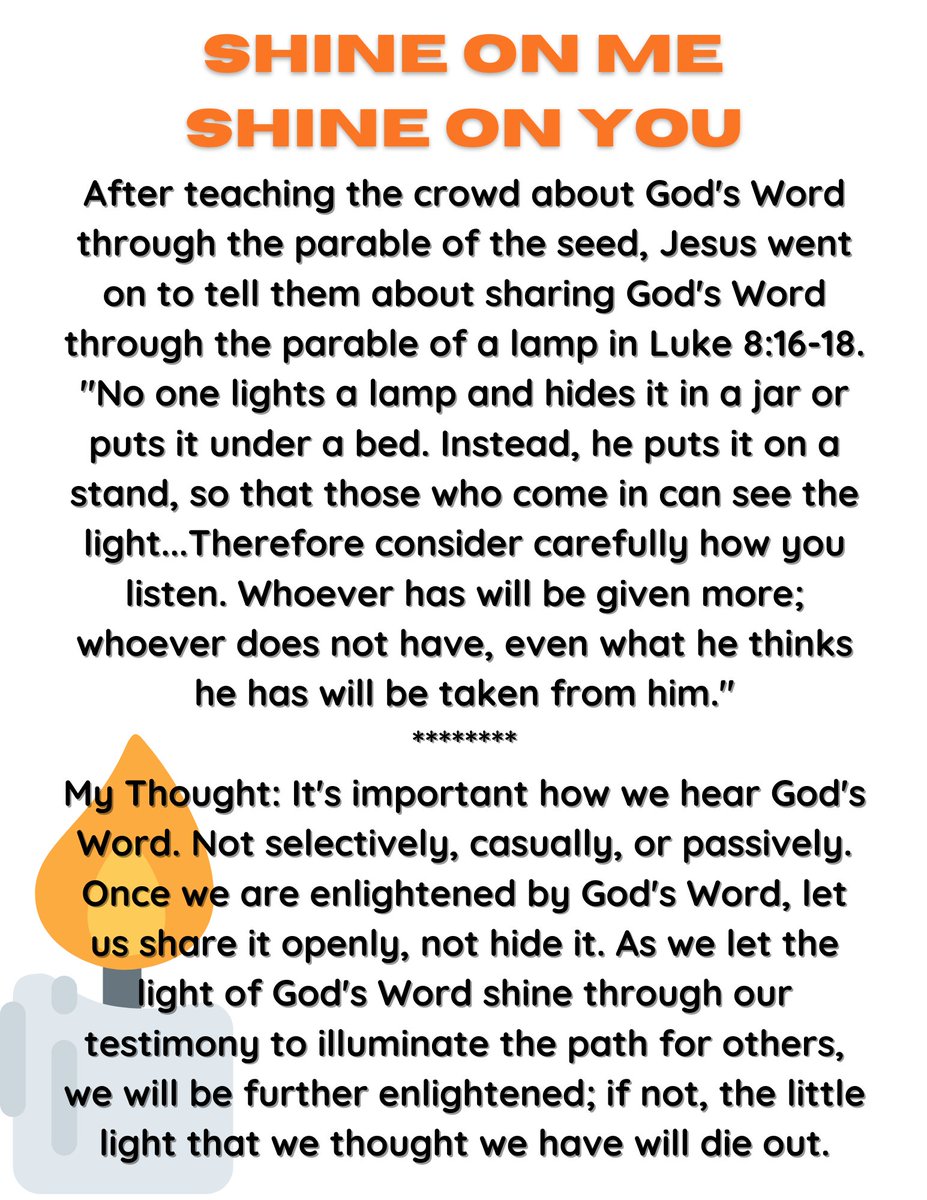 eway1008's tweet image. eway1008.org/post/shine-on-… #Bible #JesusChrist #Salvation #Gospel #LightOfTheWorld #ShineForTheLord #Lamp #Testimony