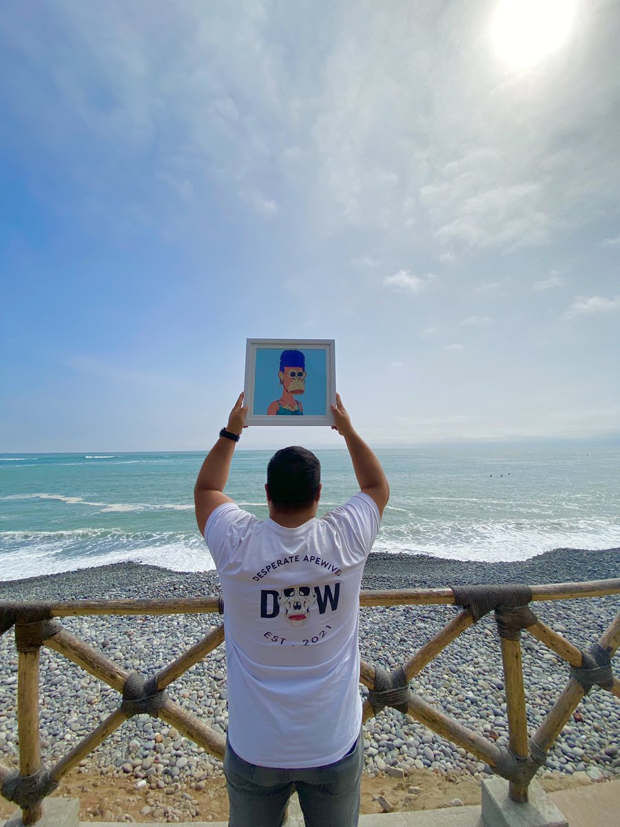 One year ago I minted my first #NFT and with it came the amazing <a href="/DApeWives/">Desperate ApeWives</a> #fam a lot of learning and studying, big sales, really good friends, more #DAW and the feeling of being part of something great that keeps growing worldwide. I just can say #THANKYOU we are #DAWesome 🥳🤘🏻
