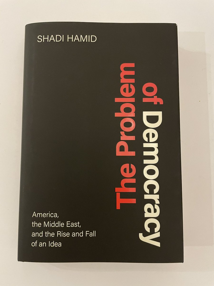 b_ulbricht's tweet photo. Just got my copy. Looking forward to reading. @shadihamid https://t.co/x1M4UIkt56