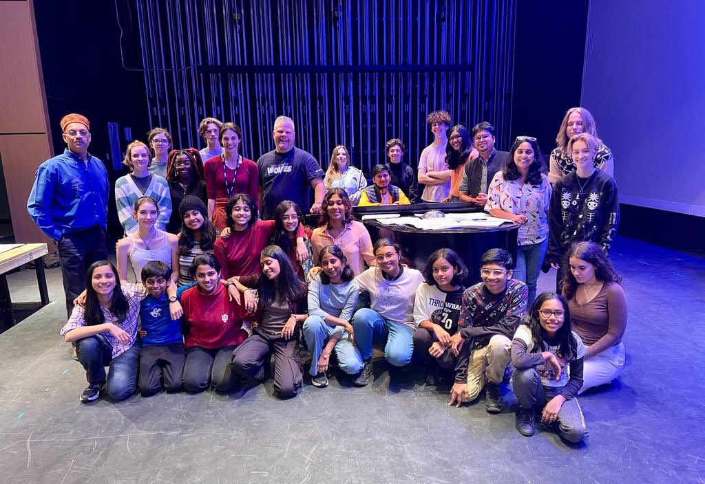 Leap Boundary Breakers joins Wolves Theatre for rehearsal! Thrilled to have awesome day of collaboration between Indian musicians stylizing awesome world music, as well as a Shakespearean comedy with a twist of square dancing. Thanks to Dr. Cox for joining! <a href="/WCHSWolves/">West Clermont HS</a> <a href="/WestCler/">West Clermont Schools</a>