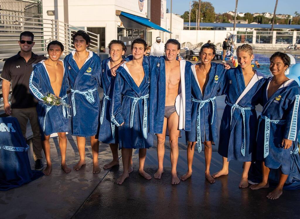 CDM Boys Water Polo Senior Night, October 26,2022.  Such a great group of young men!  Congratulations! 🎉 @cdmboyswaterpolo <a href="/cdmpride/">Corona del Mar</a> @cdmpepsquad instagr.am/p/CkPBhPnvEAi/