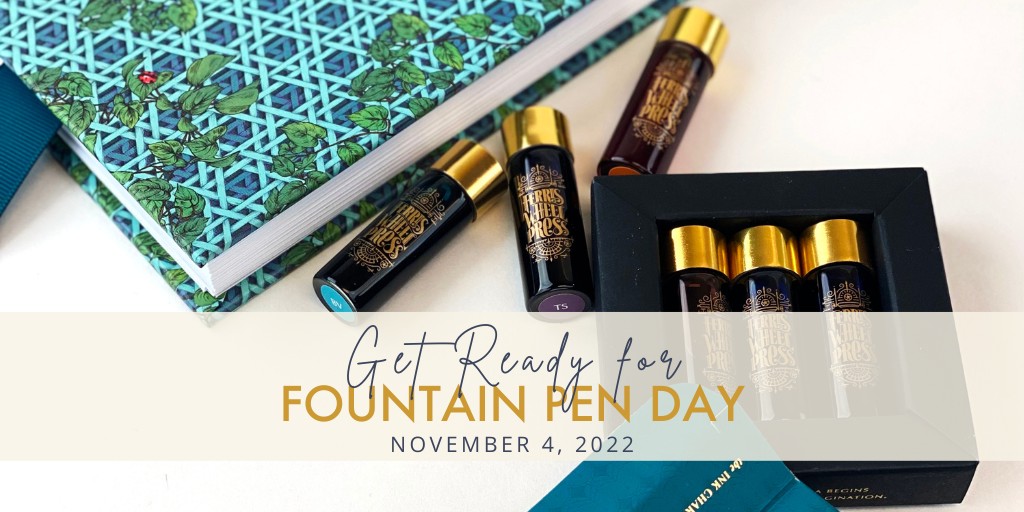 PenChalet's tweet photo. Some of our lucky #FountainPenDay2022 winners will get to discover just why people adore Ferris Wheel Press! Their #inkchargersets are fantastic introductions to high-quality, complementary #inks!👏 Enter to win:
https://t.co/IiSURhjnG1 @FWPStationery #FWPink #ferriswheelpressink https://t.co/HzfZxuZPQi