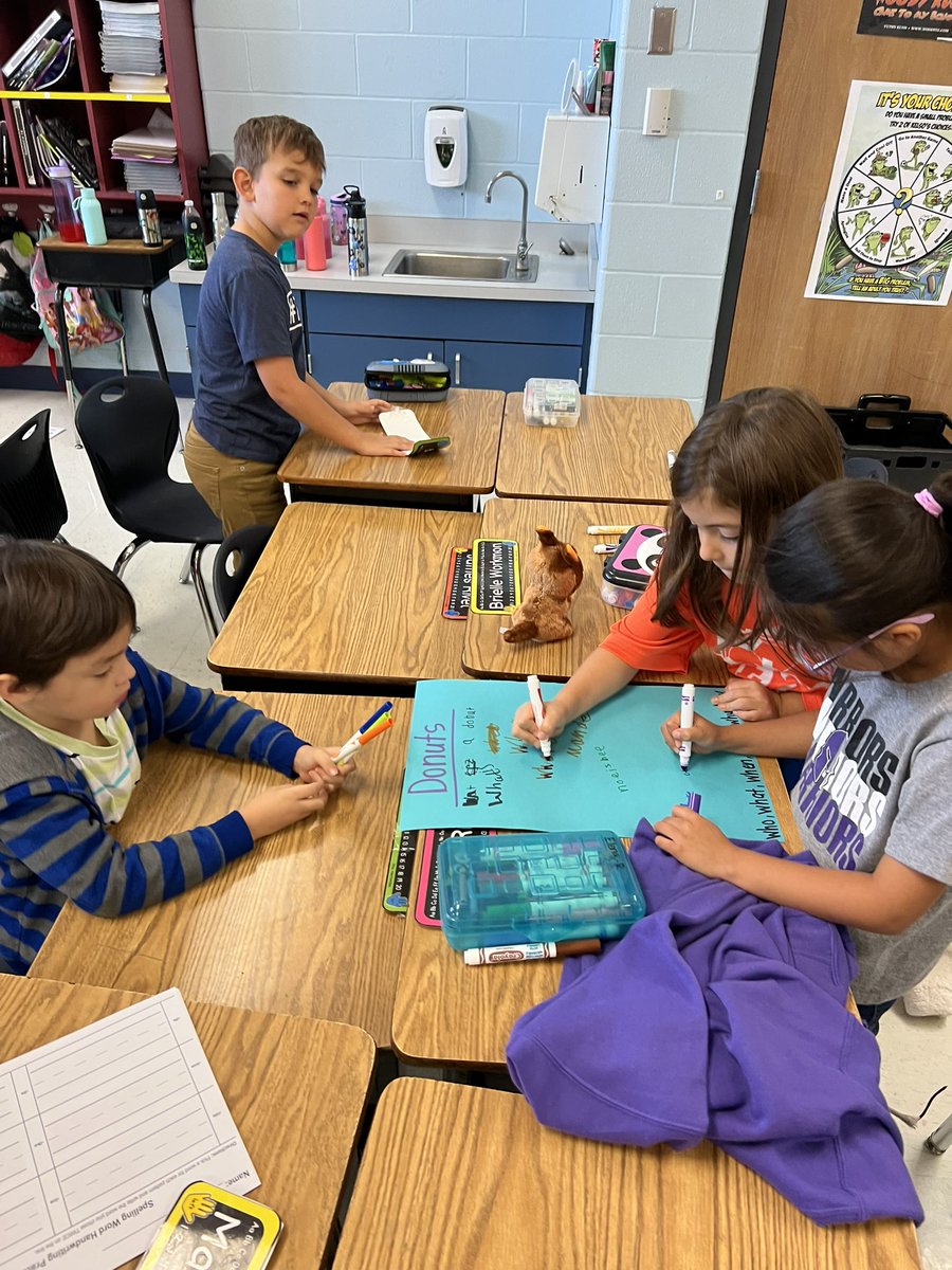 MrsHdz123's tweet photo. Look at these kiddos practice writing questions on different topics. They were practicing coming up with who, what, when, where, why, and how questions. This is a skill they should start implementing more when they’re reading independently. Wooo!! Go, super readers!! @NISDEvers https://t.co/deTHpoh1CY