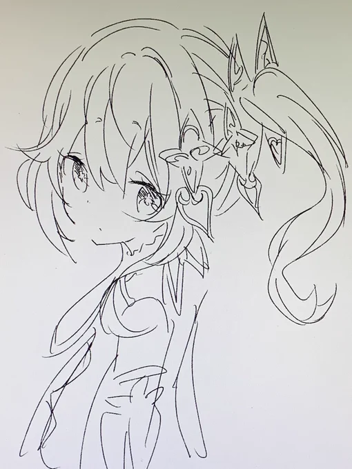 ナビーダちゃん描画熱量高すぎ( i _ i )💧 