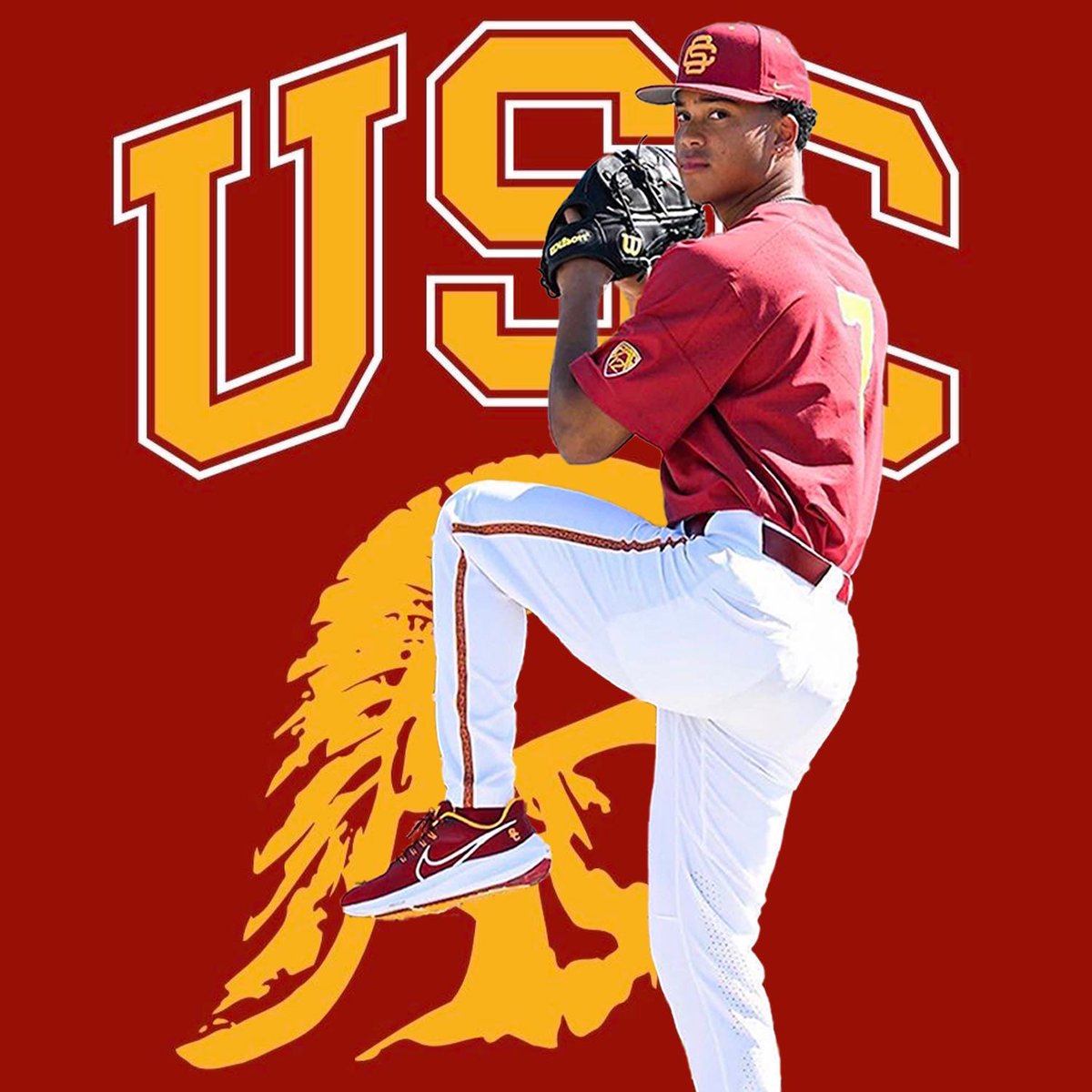I have committed to the University of Southern California to continue my athletic and academic journey. Thank you to my family, coaches, travel teams, teachers, and many others who helped me realize my dream. @USC_Baseball #FightOn ✌🏾