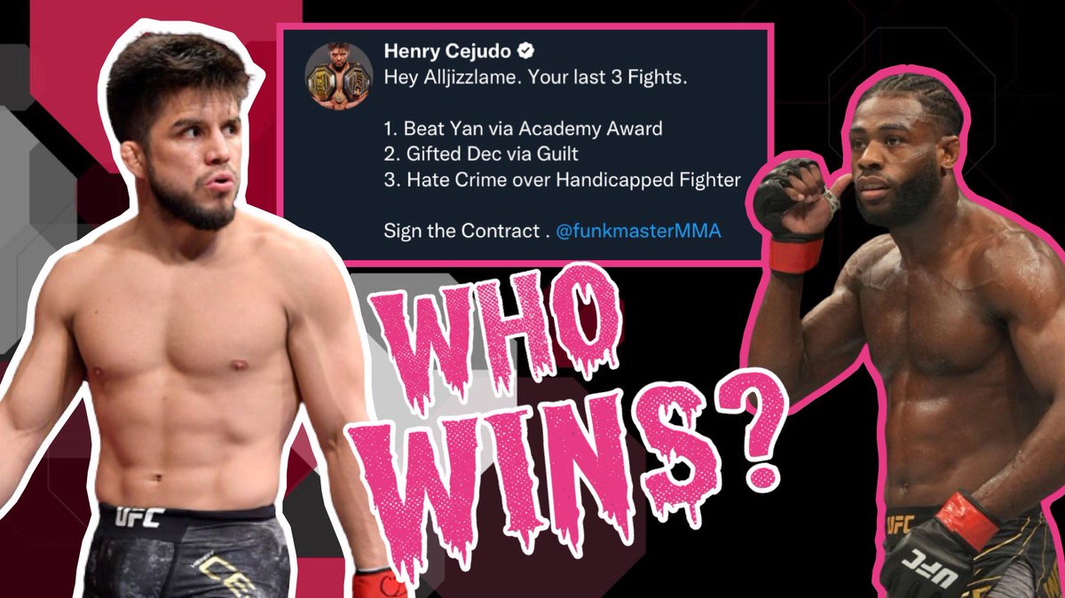 MortyMMA's tweet photo. ** CEJUDO vs STERLING **
So you wanna see this fight?

@HenryCejudo wants it &amp; I would love to see Triple C back in the UFC! 🏅

#HenryCejudo #AljamainSterling #UFC #UFCNews #MMA #MMANews #MMATwitter https://t.co/KHAkn7xNYC