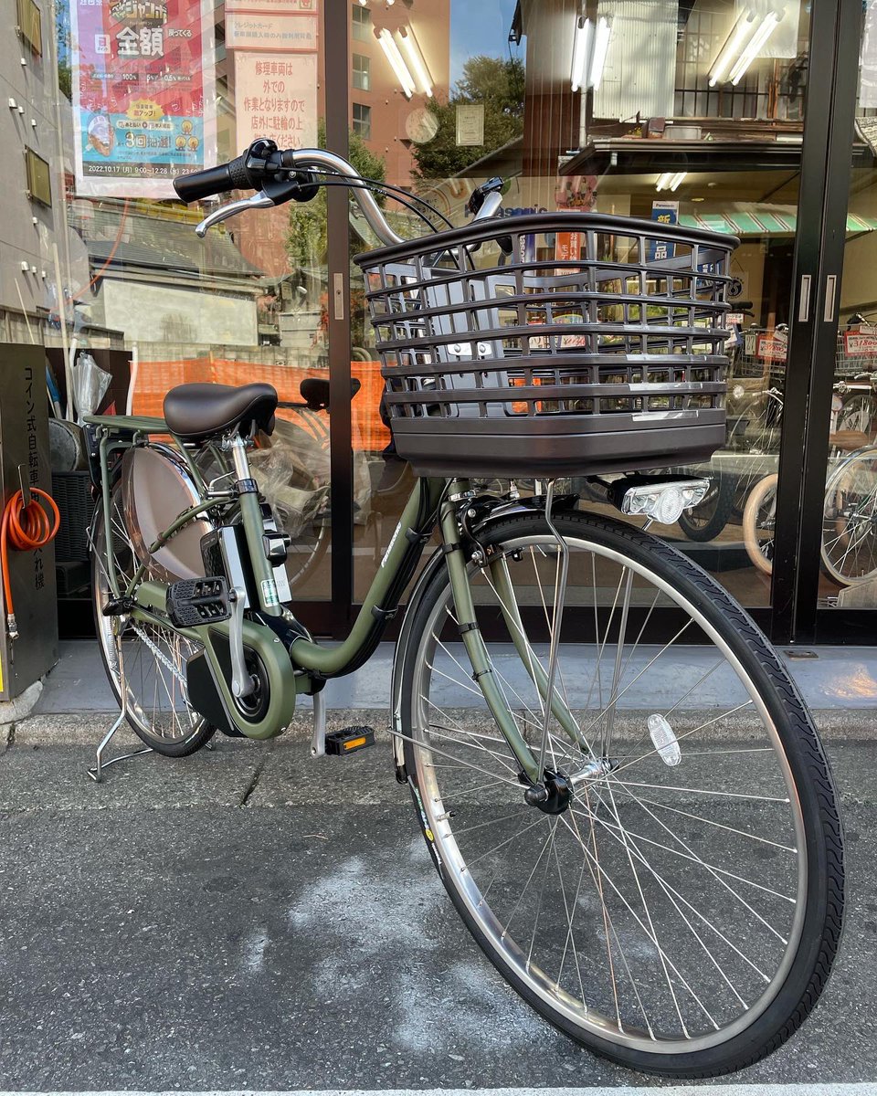 satoucycle's tweet photo. 【せたがやpay前期にて‼️】御成約有難うございました🙇インスタより→ https://t.co/yRlr8rsq4G

#せたがやpay前期終了
#せたがやpay
#せたpay
#30パーセント還元
#パナソニック電動自転車
#viviex
#FE631
#ラクイック
#池尻大橋自転車屋
#自転車修理
#他店購入自転車大歓迎
#中古自転車 https://t.co/XcgY30gJUM