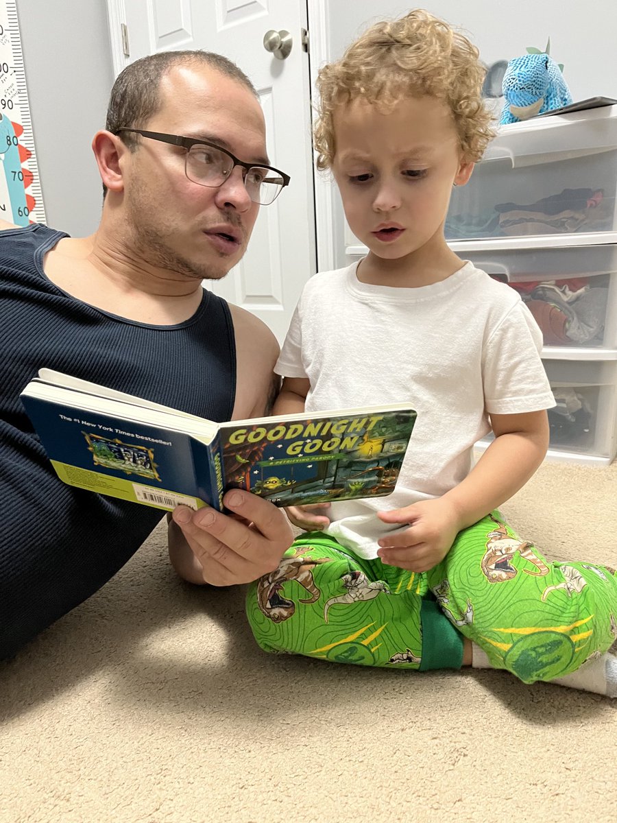 Parents who know better DO better too. My nephew loves being read to. My niece may not have known the importance before, but she does now! I love that she and her partner read to their son nightly. 📚