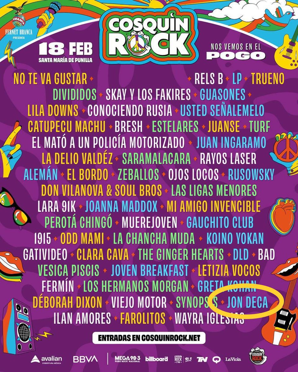 Uffff lo que se viene!!!!
Desde los 14 que voy religiosamente todos los años al Cosquín, y ahora voy a ser parte! Todavía no caigo!! 🤯🤯GRACIAS <a href="/cosquinrock/">cosquinrock</a> por
la invitación!!!
Los sueños se cumplen gente!!!💪🏼💪🏼