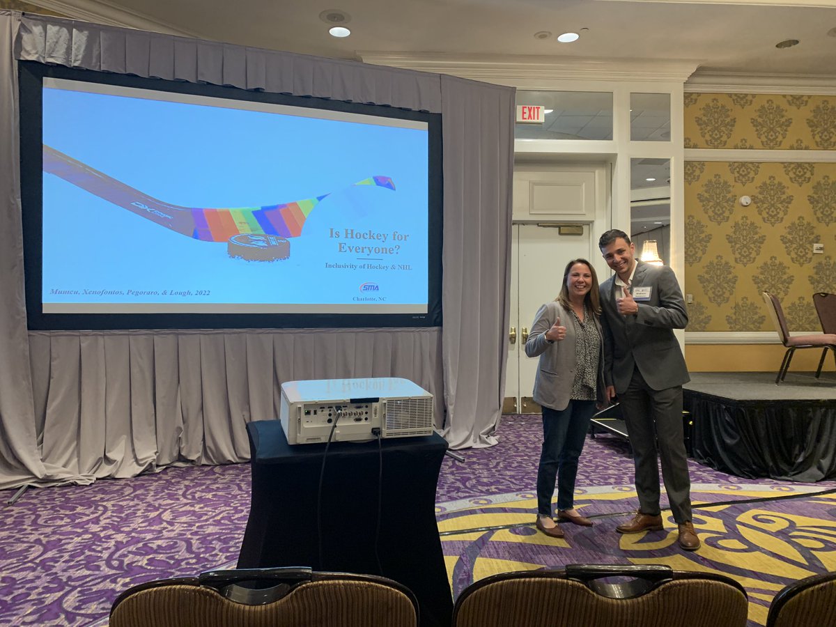 UNewHaven Sport Management (@unewhavensmgt) on Twitter photo Dr. <a href="/ceyda_mumcu/">Ceyda Mumcu, PhD</a> and program ambassador <a href="/AndreasXenofon4/">Andreas Xenofontos</a> presented a thematic analysis on inclusivity of hockey and NHL <a href="/SMA_National/">Sport Marketing Association</a> A great and needed talk addressing the hockey community acceptance of Luke Prokop’s coming out. #HockeyIsForEveryone Dr. <a href="/ceyda_mumcu/">Ceyda Mumcu, PhD</a> and program ambassador <a href="/AndreasXenofon4/">Andreas Xenofontos</a> presented a thematic analysis on inclusivity of hockey and NHL <a href="/SMA_National/">Sport Marketing Association</a> A great and needed talk addressing the hockey community acceptance of Luke Prokop’s coming out. #HockeyIsForEveryone