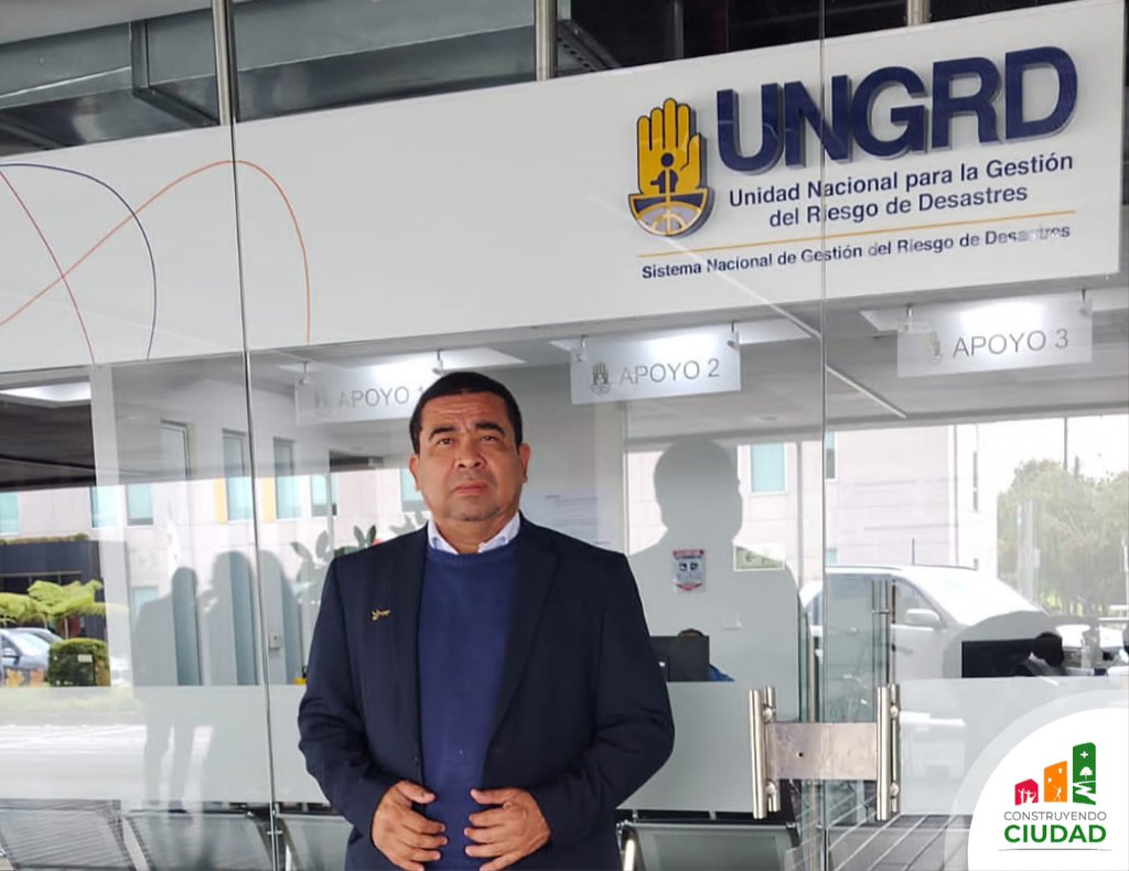 Gracias a la Atención del Doctor Jaime Pava, director <a href="/UNGRD/">UNGRD🇨🇴</a>, y su asesor de despacho Miguel Ángel Julio, el alcalde Roy García Sánchez, pudo conversar con ellos la situación actual del municipio por la ola invernal. Queda radicado plan de acción para atender esta problemática.