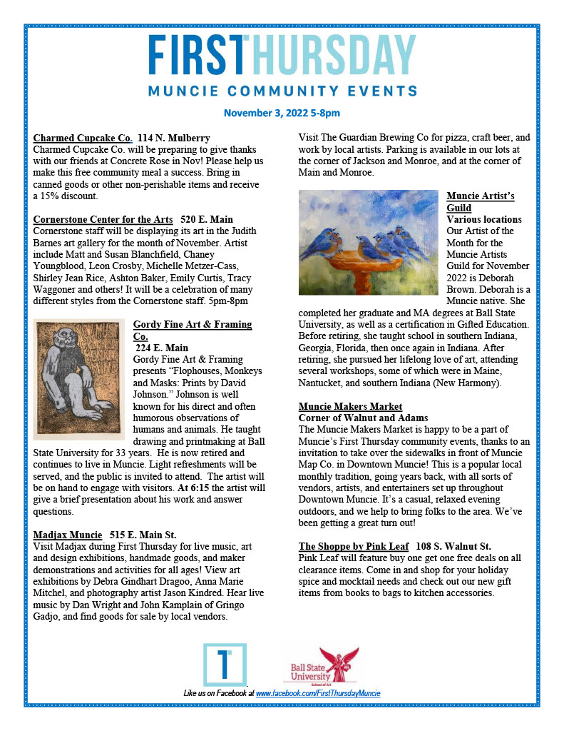First Thursday Muncie tweet media