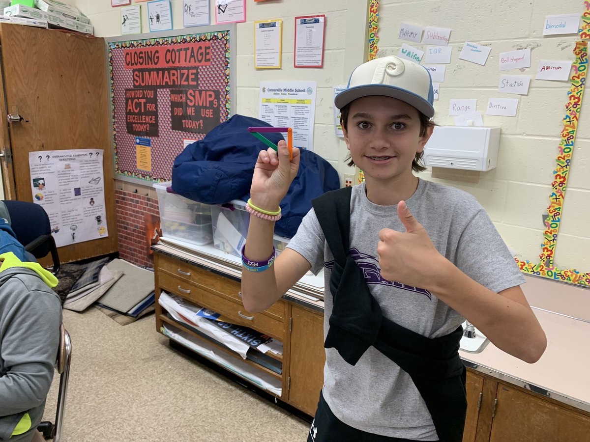 j_eisenberg87's tweet photo. #geometry students @CatonsvilleMS use #anglegs to discover the side-side-side triangle congruence theorem @BCPSMATH @IllustrateMath #learnwithIM #cmsgameon #handsonlearning #supportingthespp #highlyengaged #planningwithfuninmind https://t.co/eiXEK2tkqs