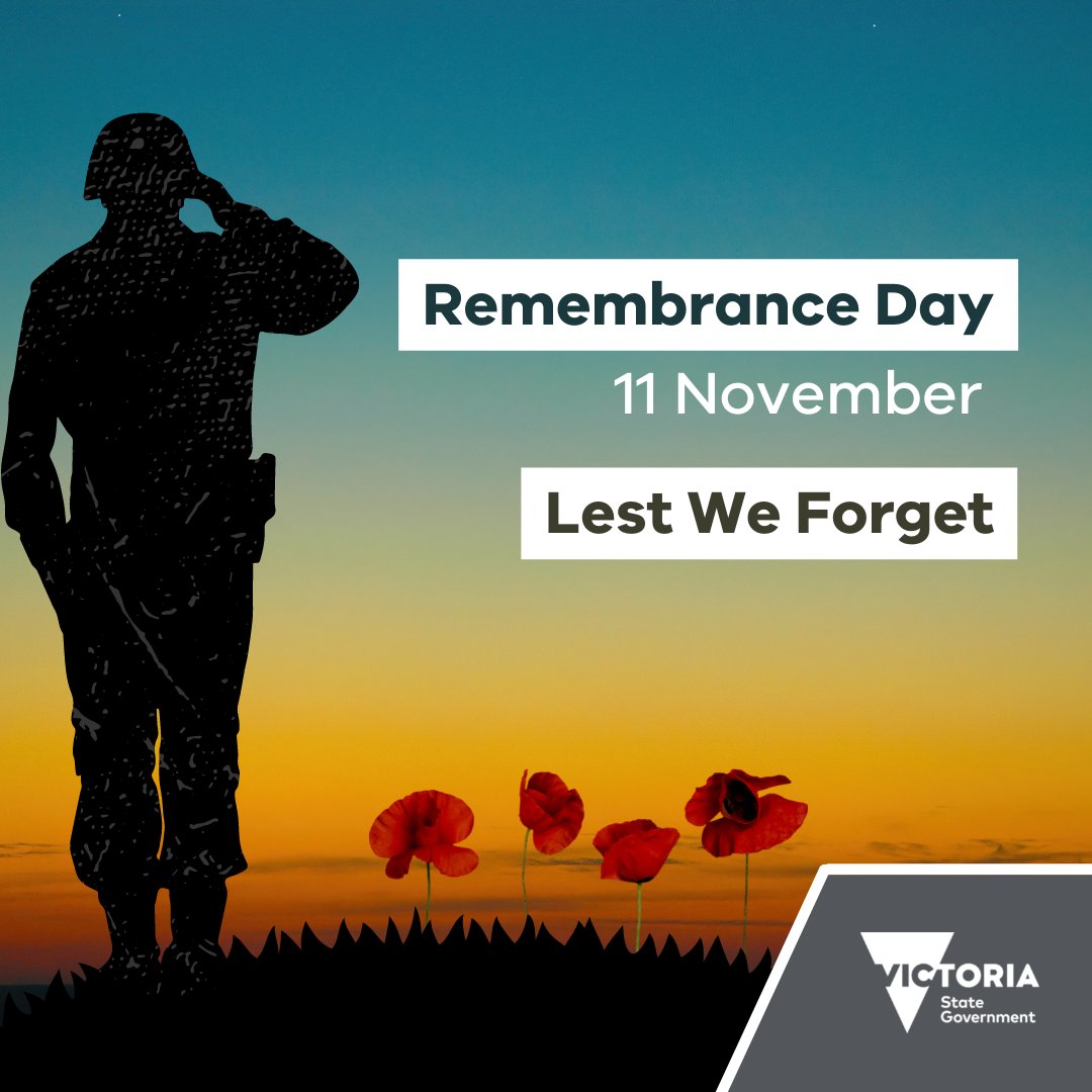 Every year on 11 November at 11:00am we pause to remember the women and men who have served and those who have died in all wars and peacekeeping operations. 
The Shrine's service will be live streamed from 10.30am: bit.ly/3Mpom3f 
Lest we forget.