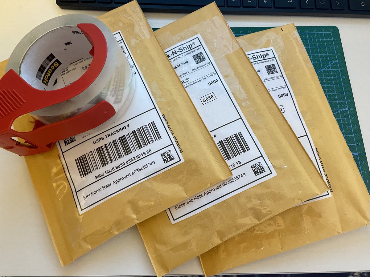 ProspectorLabs's tweet photo. LFG!! First shipments of silver going out to customers tomorrow! You can buy our custom, hand-poured, solid silver bullion pieces at https://t.co/GPXUkvzrsN
#silverbullion #handmadesilver #silver #preciousmetals #solana #sol #nft #realmoney https://t.co/ZRzxINwNap