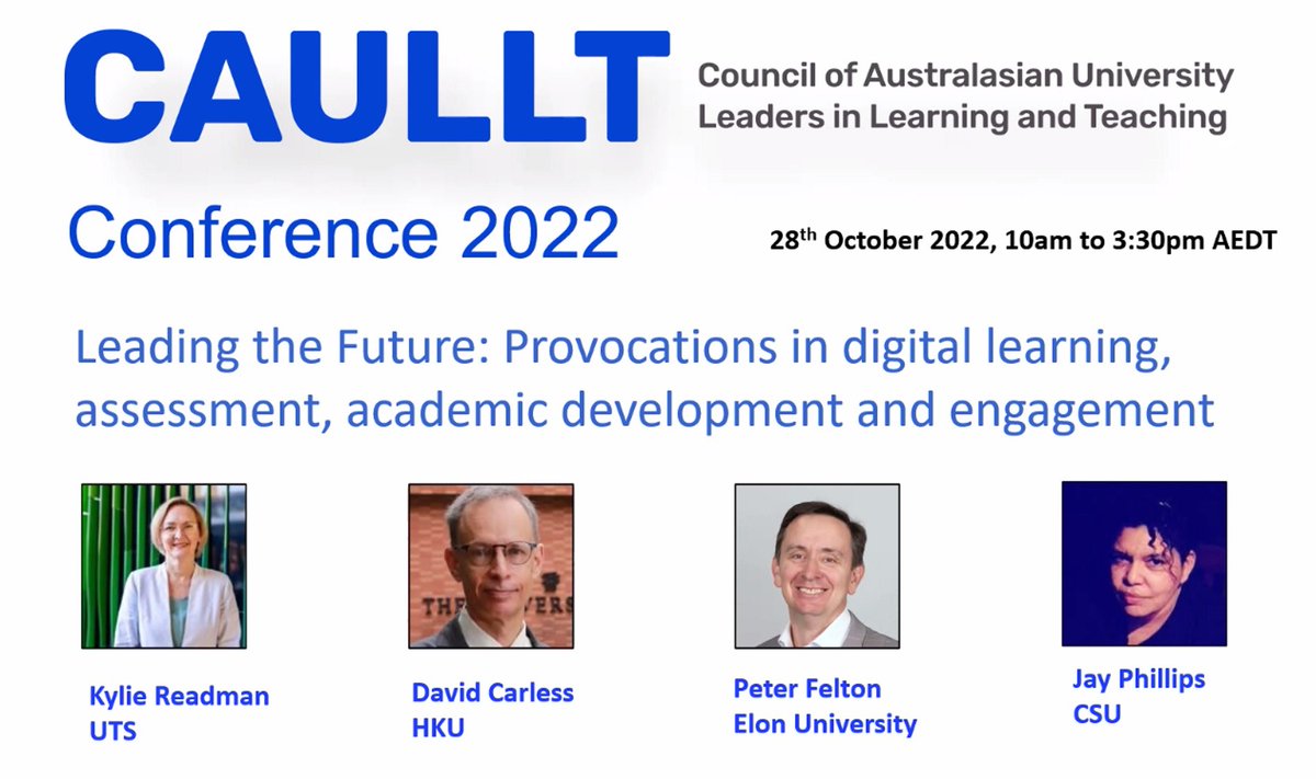 Celebrating World Teachers' Day on Bundjalung country at the #CAULLT2022 conference. Hearing from inspiring @CAULLT HE leaders like <a href="/kyliereadman/">Kylie Readman</a> &amp; discussing rethinking L&amp;T leadership to foster "shared purpose", "engineer sustainable change" and shape "preferred futures"