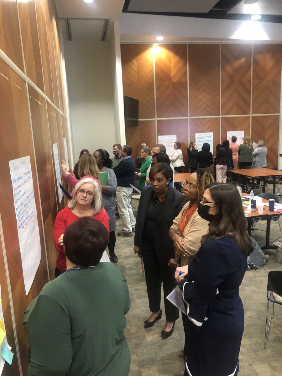 inspireWebb's tweet photo. A day full of reflection, dialogue, collaboration &amp; application/practice. Our future is bright with such motivated &amp; hungry leaders. When leaders are inspired, they inspire others👏🏽 Filling their cups so they can fill the cups of others. Let’s Go! @PWCSNews #PWCSLeadership https://t.co/vuq7mnftm3
