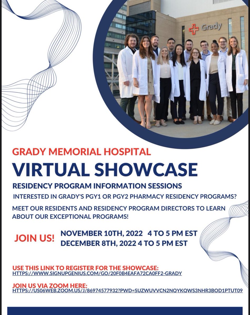 I like big brains 🧠 and I cannot lie 🤓 If you haven’t heard about the PGY2 Neurology Pharmacy Residency <a href="/GradyHealth/">GradyHealth</a> you’re missing out on an AMAZING opportunity! <a href="/MercerCOP/">Mercer Pharmacy</a> <a href="/UGAPharmacy/">UGA College of Pharmacy</a>