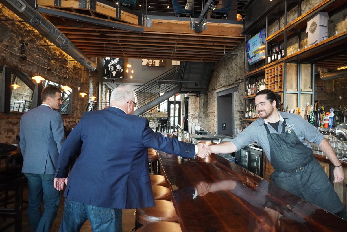 GovTimWalz's tweet image. Last week, I announced $97 million in support for small businesses. 

I sat down with small business owners in Northfield today to hear what that funding means for them – and how we can keep collaborating with our small businesses across the state to move Minnesota forward.