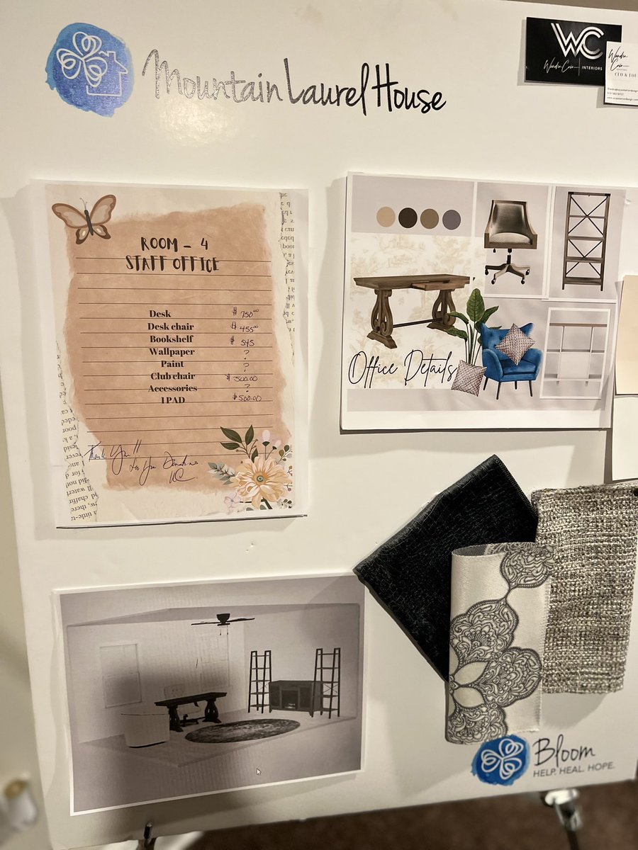 Proud to support Bloom and survivors of sex trafficking. Decorators donated their design services and donors pay for furnishings! Donate here bloomforwomen.org/donate/