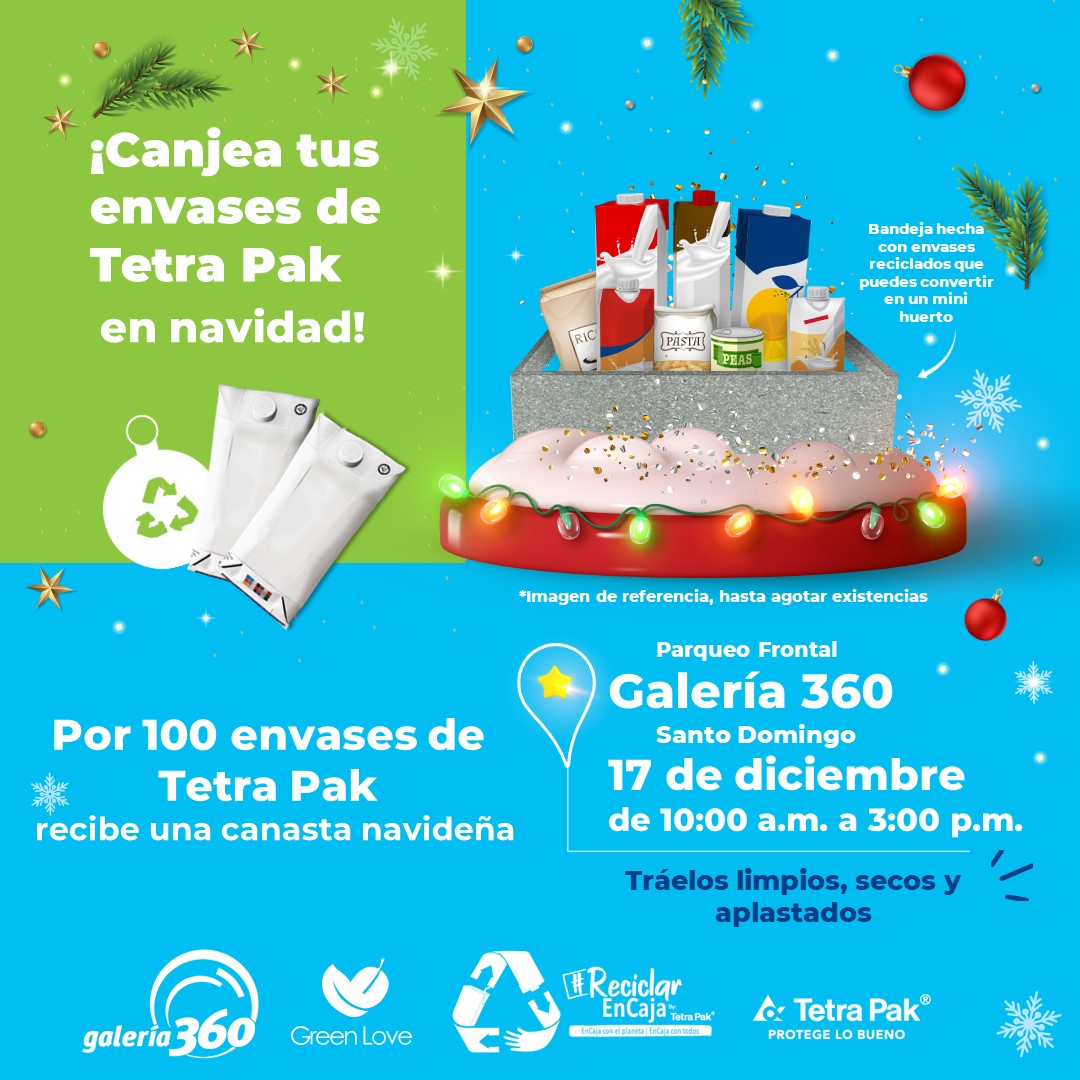 GreenLoveRD's tweet photo. #EcoNavidad @TetraPakCC https://t.co/pp5uckIN2E