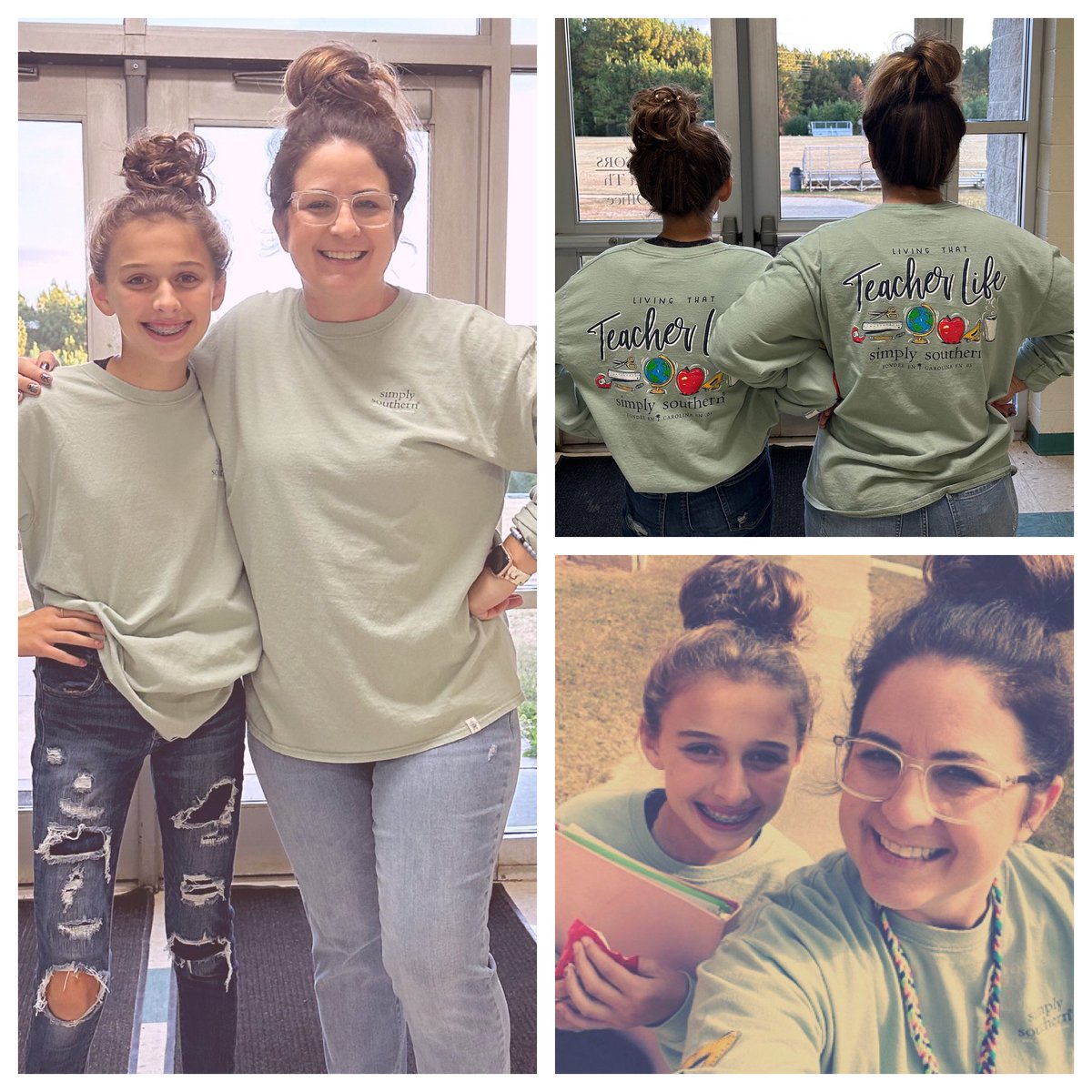 Teaching is great. But nothing pulls on your heartstrings like a student who wants to twin with you on twin day :) (or at least made me think she wanted to) 🤣🤣