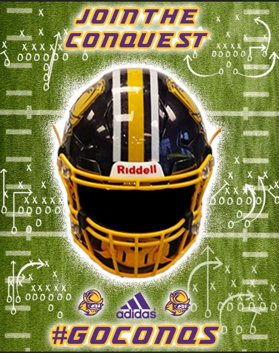 MaisonJames10's tweet photo. After a great conversation with a @GibsonAnathan I am Blessed and highly favored to be offered by @GoConqsFB Let’s Work #GoConqs @BHarrison92 @BURDEZZZZZYYYYY @kevinsaunders55 @coachTWoff @RecruitGeorgia https://t.co/L3RVWjDwNU