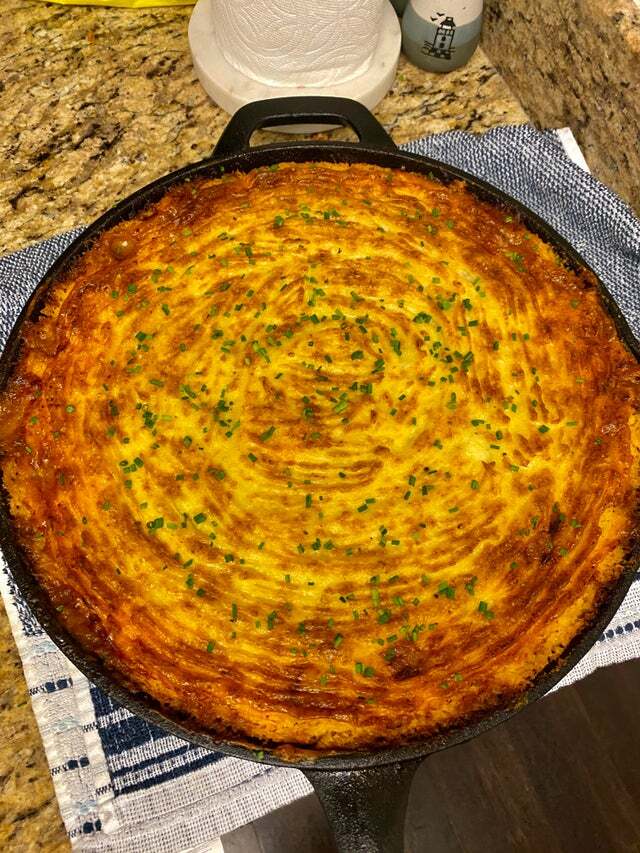 foodietechlab's tweet photo. [HOMEMADE] Shepards Pie #viral #trending #foodie #foodblogger #foodphotography #ff #tbt #ico https://t.co/Dztn49sr3F