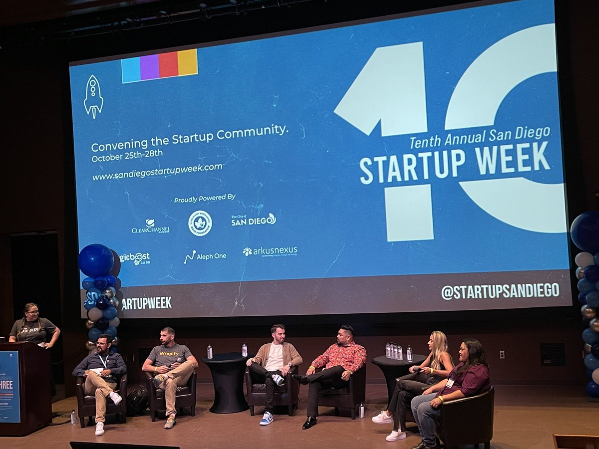 Founder led sales and how it scales 👏🏼

#SDSW2022 #sandiegostartupweek

<a href="/StartupSanDiego/">Startup San Diego</a> <a href="/SDStartupWeek/">San Diego Startup Week</a> <a href="/arkusnexus/">Arkusnexus</a>