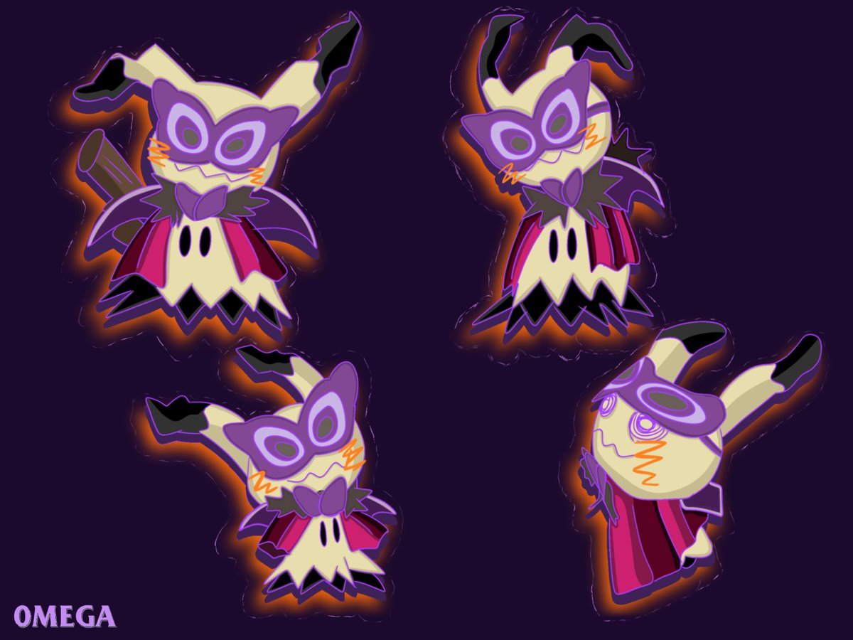 0megaPKMN's tweet photo. silly tricksters 👻💜

#Pokemon #PokemonUNITE #PokemonScarletViolet #Mimikyu #ghost #ghostype #Halloween #Art #procreate #procreateart #Artist #artistsontwitter #ポケットモンスター #ミミッキュ https://t.co/b7B2gR9UQe