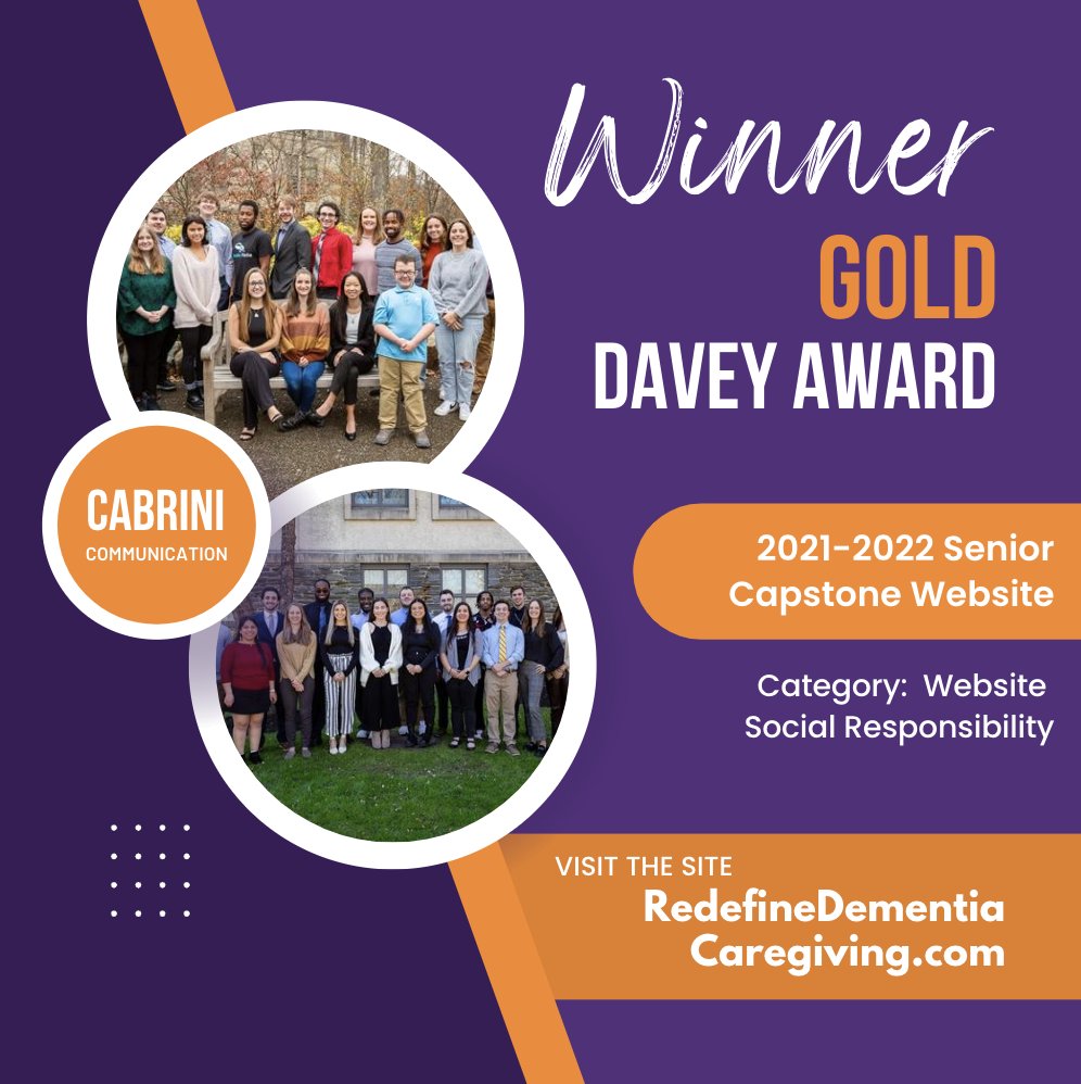 Dr. Dawn Francis (@shift_mindsets) on Twitter photo I'm excited to share the breaking news that last year's COM Department Seniors are GOLD Davey Award winners for their capstone website: RedefineDementiaCaregiving.com. Thanks to <a href="/RosannePodcast/">Daughterhood The Podcast: For Caregivers</a> for partnering with us on the project! Dedicating the win to your mom, Rose Carfagno. 🌹 I'm excited to share the breaking news that last year's COM Department Seniors are GOLD Davey Award winners for their capstone website: RedefineDementiaCaregiving.com. Thanks to <a href="/RosannePodcast/">Daughterhood The Podcast: For Caregivers</a> for partnering with us on the project! Dedicating the win to your mom, Rose Carfagno. 🌹