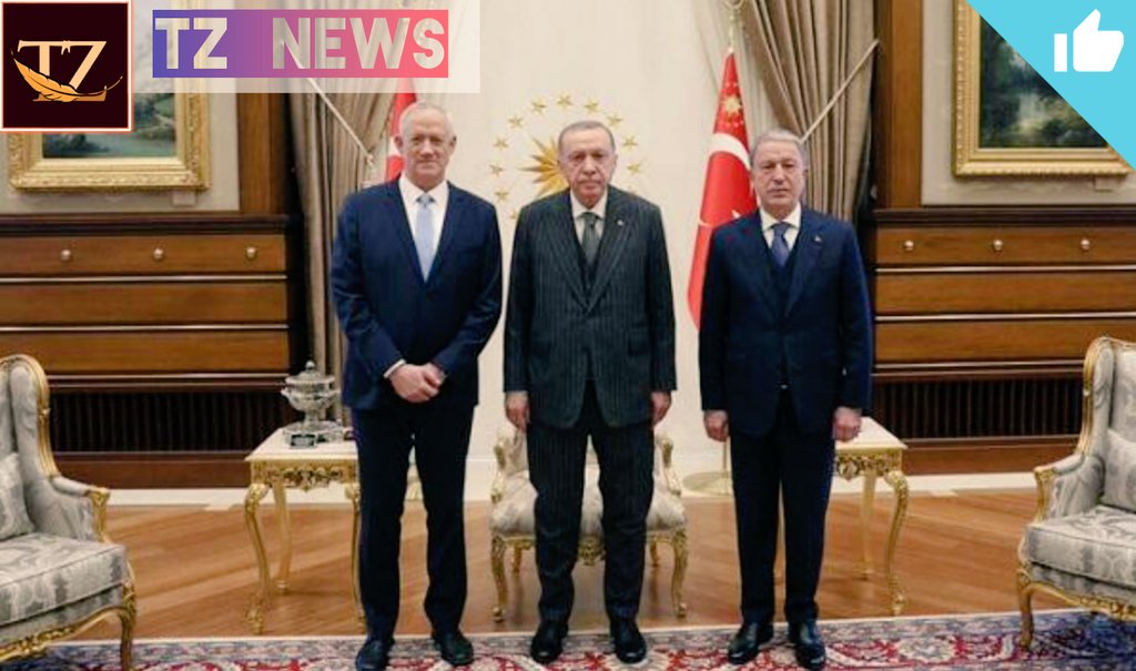 TZnewstimes's tweet photo. 📢Türkiyə Prezidenti Rəcəb Tayyib Ərdoğan Ankarada səfərdə olan İsrailin müdafiə naziri Benni Qantzı qəbul edib.

📜Bu məlumatı Türkiyə Prezident Administrasiyası yayıb.

Görüşdə Türkiyə milli müdafiə naziri Hulusi Akar da iştirak edib
#Israel
#Turkiye
#Xəbərlər
#Sondakika 
#FYP https://t.co/a3KrhZURQu