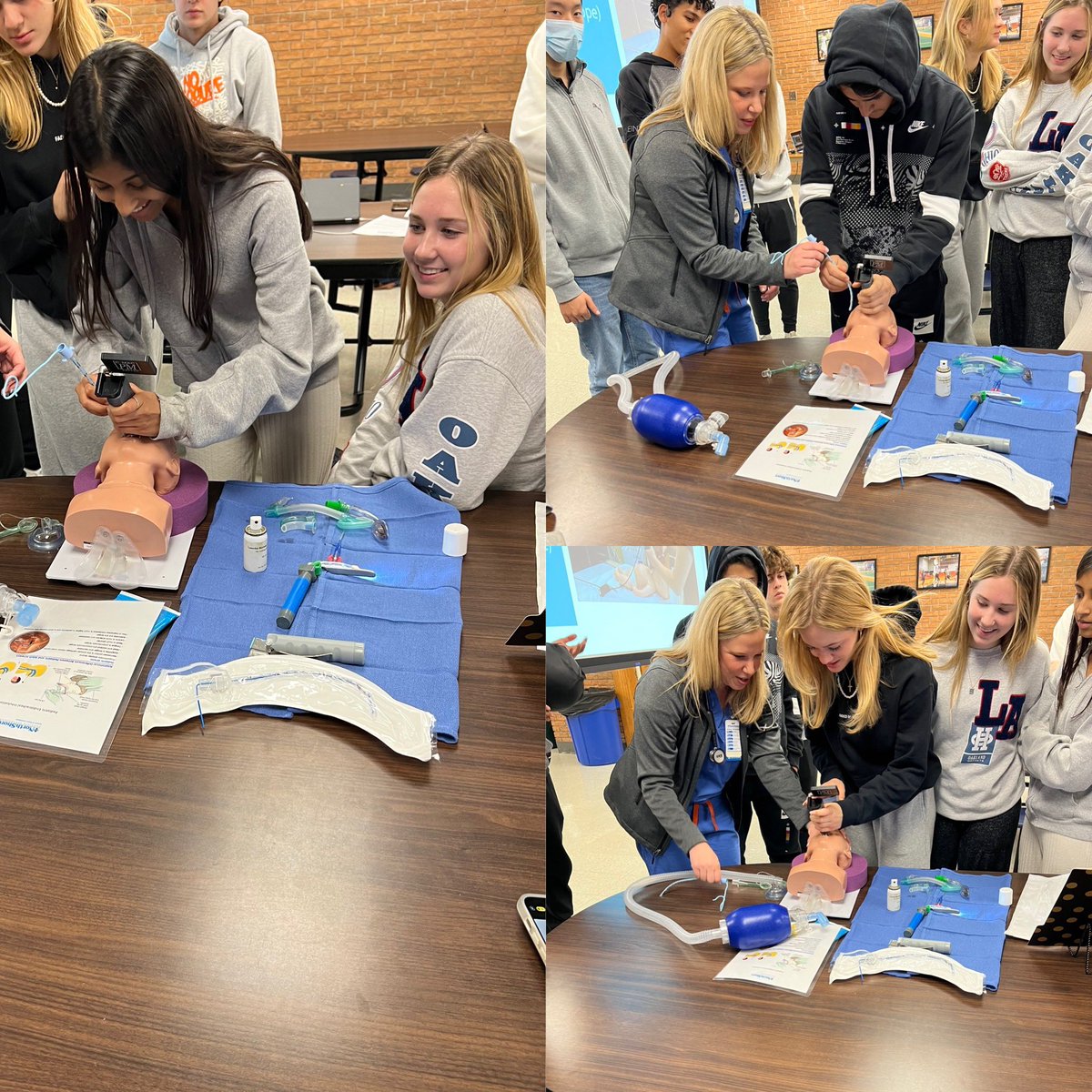 msgolz's tweet photo. What an awesome career exploration presentation today with guest speaker Anne Sauri. #driventoexplore https://t.co/Ctm5uP74sA