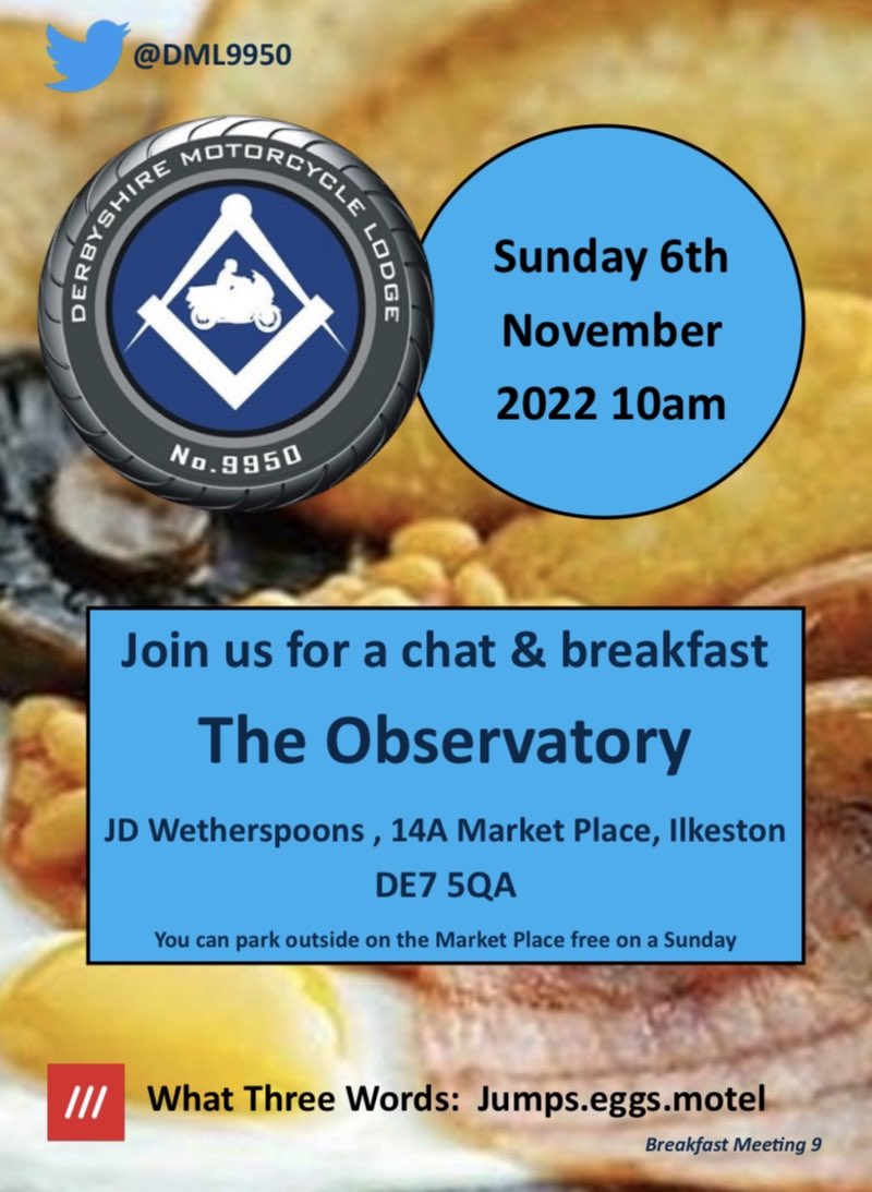 Pop along and see us, introduce yourself <a href="/DerbysFreemason/">Derbyshire Freemasons</a> @DerbysRArchPGC @DMCRAChapter