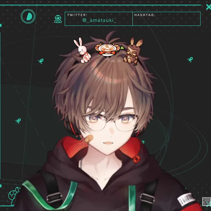 天月くんの歌枠楽しみしすぎてマイク素材とヘアバンド(?)素材を作ってみました!今回の素材は暗め背景の枠で色付きがぴったりにしてみました!歌枠まじで楽しみです!透過→ 天月イラスト部 