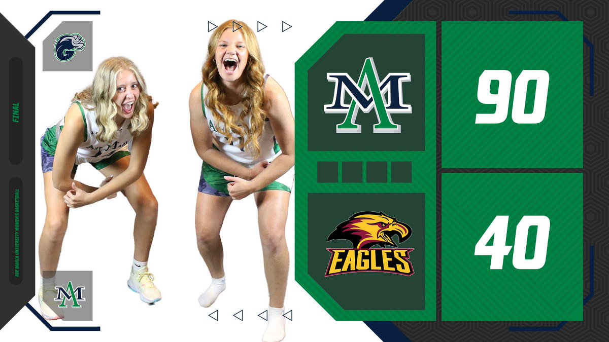 Gyrenes's tweet photo. WBB - Good to be back!

@AMU_GYRENES_WBB rolls to a season-opening win over Fort Lauderdale!

All 13 Gyrenes that stepped on the floor scored, led by ten points each from Abbey Phibbs and Monica Behrend! https://t.co/aGFp4VP4LF