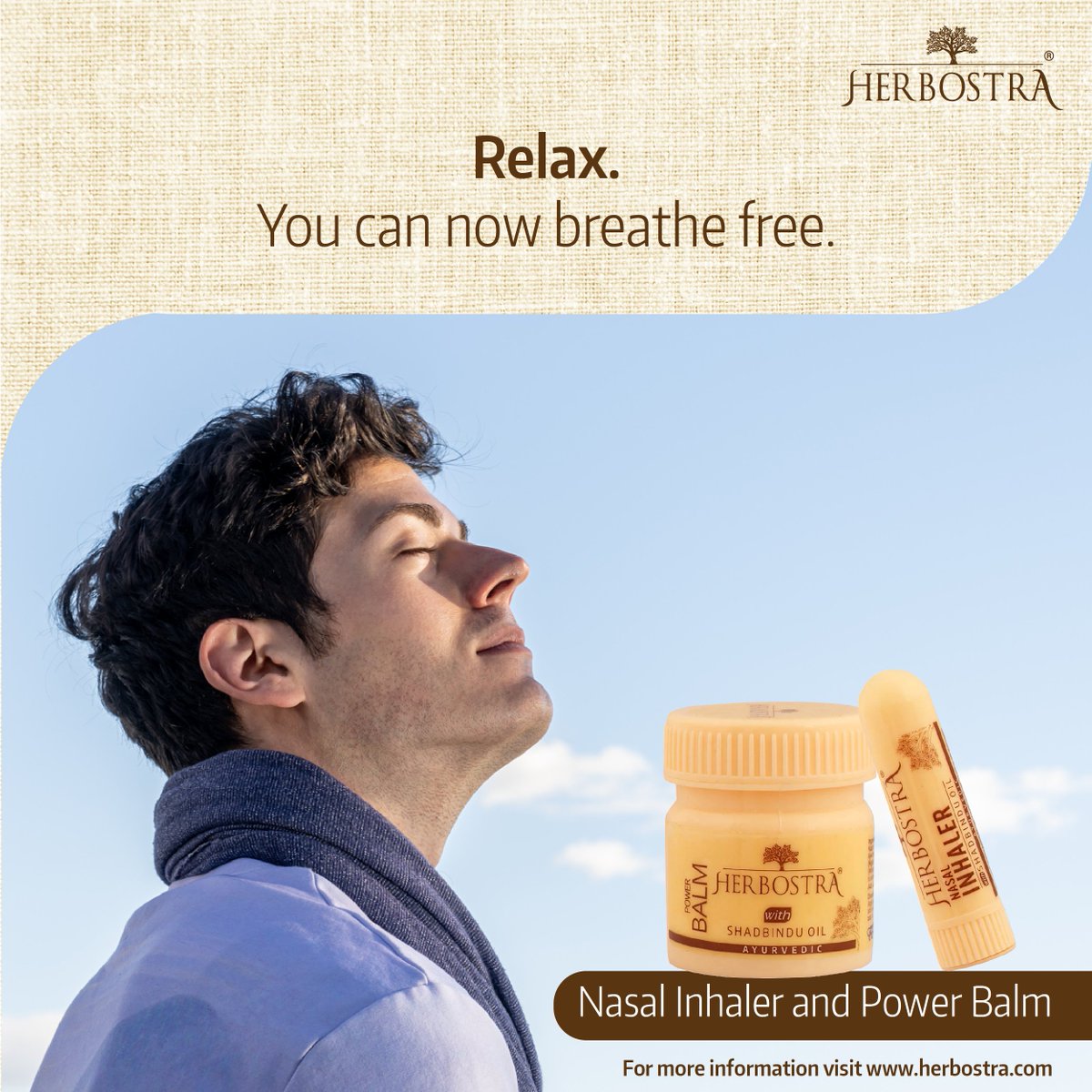 herbostra's tweet photo. Herbostra’s Nasal Inhaler and Power Balm has Shadbindu Oil which due to its herbal ingredients has anti inflammatory and anti microbial properties that relieve nasal congestion, provide relief from headaches and calm your mind and body.

#Herbostra #Ayurveda https://t.co/zkLNWcVutC
