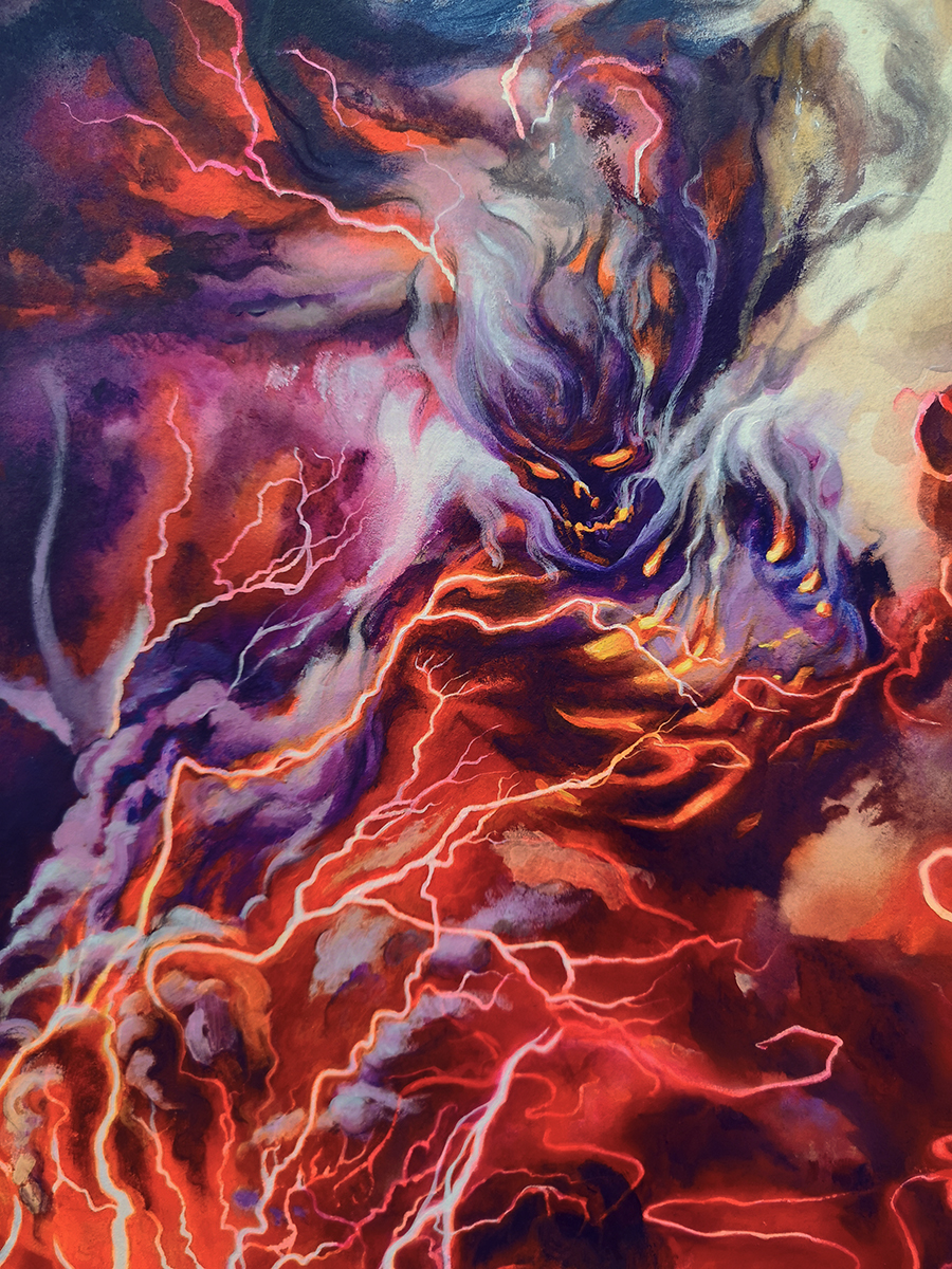 themtgartmarket's tweet photo. Auction Ending!
Elemental Token by Alexander Deruchenko
Innistrad: Midnight Hunt, 2021
12.2x19.3 inches, acrylic, color pencil, watercolor paper
Current: $2,700
Ends at 11PM ET tonight, Thu, #Oct27
Link in Bio
#mtg #mtgart #mtgartmarket #mtgarena #mtgmid https://t.co/N4Du1ksbKe
