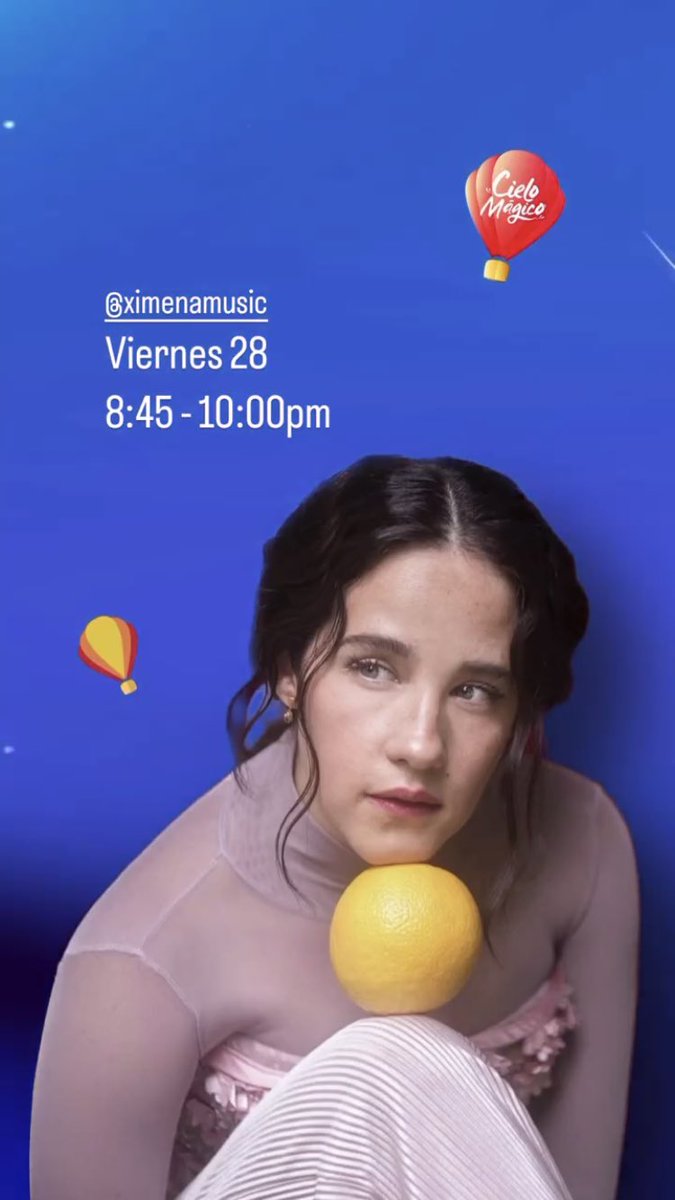 DelirioXS's tweet photo. Ximena Sariñana este viernes en el festival Cielo Mágico en Santiago, Nuevo León 

@ximenamusic https://t.co/U8RyscxCWS
