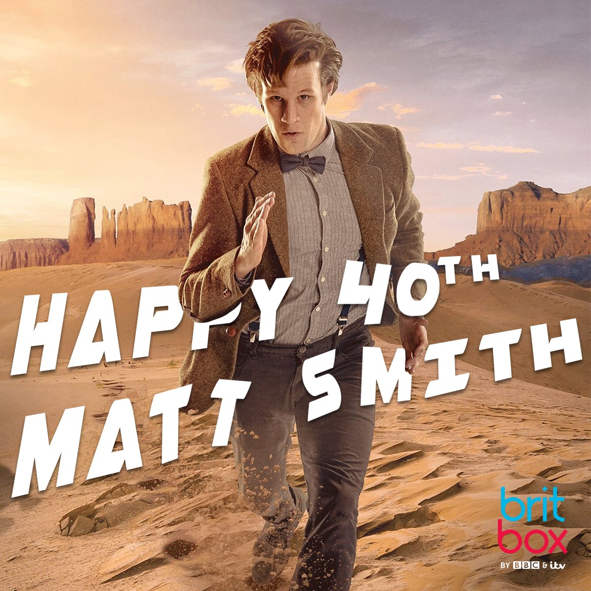 Dragons and Fire? More like Space and Time!
A very special happy birthday to Matt Smith! 