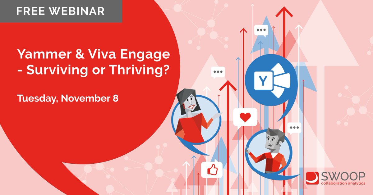 We're putting the finishing touches on <a href="/SWOOPAnalytics/">SWOOP Analytics</a>' 2022/23 <a href="/Yammer/">Yammer</a> &amp; #VivaEngage Benchmarking Report. We know it can be a lot to digest so we're hosting a briefing for Europe &amp; US on Tues, Nov 8.
Register:
teams.microsoft.com/registration/D…